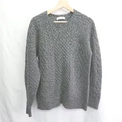 ◇ ⊇ JOURNAL STANDARD ジャーナルスタンダード ウール混 長袖 ニット サイズL グレー レディース E  【1412090028595】