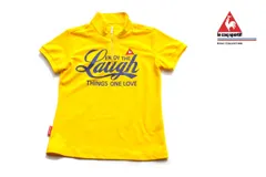 【中古】ルコックスポルティフ｜LE COQ SPORTIF｜ハーフジップ半袖シャツ｜QGL2569｜レディースゴルフウェア｜M