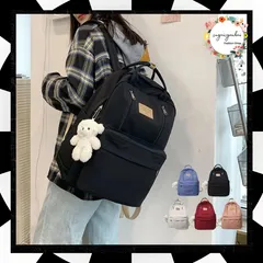 大容量 リュック バックパック 軽量 通勤 通学 レディース A4収納可 遠足 リュックサック マザーズバック 旅行 ユニセックス アウトドア 学生 シンプル 韓国 人気 カジュアル 男女兼用 ブラック アイボリー ブルー ピンク ワインレッド TZM-274