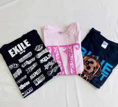 A270　EXILEライブTシャツ　3着まとめ売り　Sサイズ