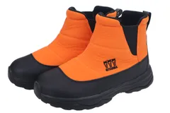【2025秋冬新商品】【ＳＳ～3L】 MITSUUMA ミツウマ SB894 オレンジ サイドゴアブーツ ウィンターシューズ 防水防寒ブーツ スノーブーツ 防滑意匠ソール 軽量 秋冬物 カジュアル