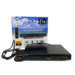 【天白】グリーンハウス ブルーレイデスクプレーヤー Blu-ray Disc 据え置き型 高画質高音質 GH-BDP1CG-BK 説明書欠品