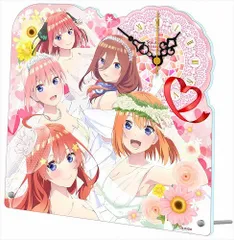 【新品】映画 五等分の花嫁 アクリル置時計【正規品】のサムネイル