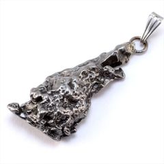 カンポデルシエロ 隕石 11.2g 鉄隕石 原石 ネックレス ペンダント トップ アクセサリー P2533
