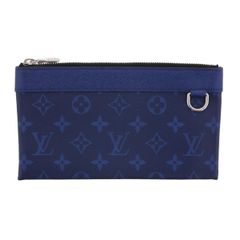 【中古】 LOUIS VUITTON （ルイヴィトン） ﾎﾟｼｪｯﾄ･ﾃﾞｨｽｶﾊﾞﾘｰPM バッグ セカンドバッグ/ポーチ/クラッチ ﾀｲｶﾞﾗﾏ Blue M30278 used:B