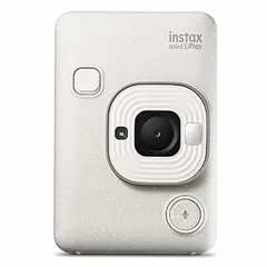 FUJIFILM instax mini LiPlay チェキ INS LIPLAY C WHITE VN ミスティーホワイト 富士フイルム 　即納・送料無料