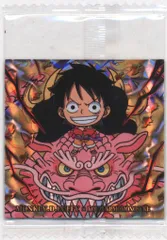 バンダイ にふぉるめーしょん ワンピース大海賊シールウエハース LOG.5/2671904 ルフィ&モモの助【GR】 1