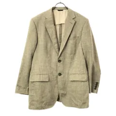 ダーバン 日本製 リネンブレンド テーラードジャケット 92A5 ベージュ Durban メンズ