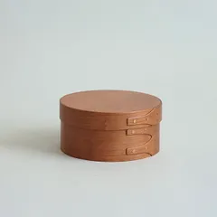 シェーカーラウンドボックス SS(シェーカーボックス 木製 収納箱 収納BOX 収納ボックス 小物入れ アクセサリーケース ソーイングボックス 裁縫箱 化粧品 収納ケース コスメケース シェーカー ボックス)のサムネイル