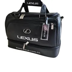 新品特売新品LEXUS ゴルフトートバッグ ブラック　ボストンバッグ スポーツバッグ 351 ボストンバッグ