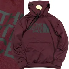 新品 THE NORTH FACE ノースフェイス ビッグロゴ ALAMO HOOD PULLOVER アラモ フーディー プルオーバー パーカー ワインレッド