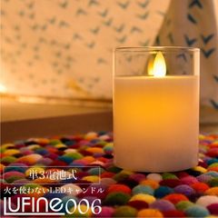 LEDキャンドルライト 電池式 フロアライト グラスキャンドル 蝋燭 ティーライト ろうそく 誕生日 クリスマス ハロウィン