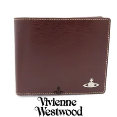 【国内正規品 新品】ヴィヴィアンウエストウッド Vivienne Westwood 二つ折り財布 フラップ インサイドカラー 牛革 レザー 財布 専用箱  VW214
