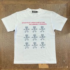 never trust GUINNESS BONES Tシャツ WHITE