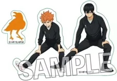 【中古】雑貨 日向翔陽＆影山飛雄 ウォーミングアップ!!積みアクリル 「ハイキュー!!」