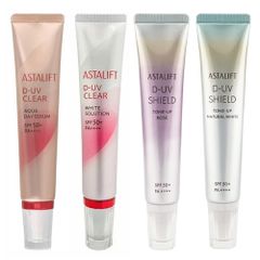 ASTALIFT アスタリフト D-UVクリア アクアデイセラム ホワイトソリューション /　D-UVシールド トーンアップ ローズ ナチュラルホワイト 30g