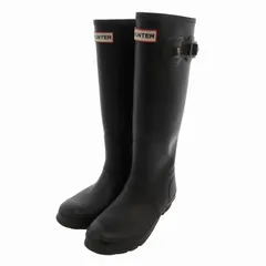 ⭐︎値下げ中【新品未使用】HUNTER ブラック 長靴　レインブーツ 2025年最新】hunter レインブーツの人気アイテム - メルカリ