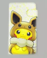 【中古】携帯ジャケット・カバー FAN OF PIKACHU＆EIEVUI マルチスマホカバー 「ポケットモンスター」 ポケモンセンター限定
