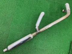 ドラッグスター400 マフラー 4TR-103*** 社外 バイク 部品 1998年式外し 4TR XVS400 DS400 ステン FLHスタイル2in1クラシックマフラー 【中古】 80のサムネイル