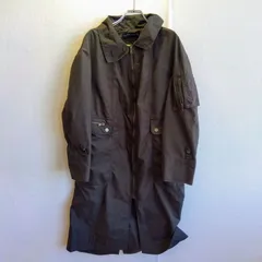 ザラウーマン ZARA WOMAN モッズコート カーキ ライナーなし 大きめ襟 ミリタリー