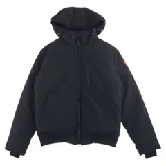 CANADA GOOSE カナダグース ダウンジャケット 7968MJB 国内正規品 サザビーリーグ x BEAMS ビームス 45周年 記念 別注 Borden Bomber Jacket ボーデン ボンバージャケット ※ファー欠品 ブラック系 L【中古】のサムネイル