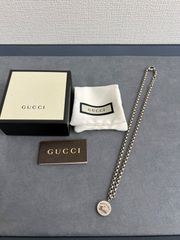 グッチ ロゴ チェーン ネックレス シルバー Ag925