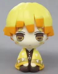 【中古】トレーディングフィギュア 我妻善逸 「鬼滅の刃 インテリアミニフィギュア」