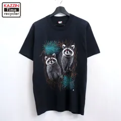 80s USA製 vintage SCREEN STARS アニマル 半袖Ｔシャツ メンズ 表記Lサイズ