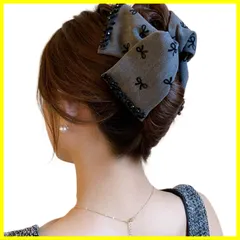 【最短発送】ヘアリボン 髪飾り 軽い リボン 強力 リボン シンプル 韓国 日常 黒 通勤 可愛い バレッタ 二次会 ヘアアクセサリー 結婚式 大人っぽい 入学式 しっかりとまる 卒業式 おしゃれ デート クリップ オフィス 髪留め 贈り物 バンスクリップ レ