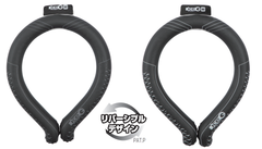 山真製鋸 Y'sGOD JAPAN ice-G 2.0mm ソリッドブラック ICG-BKC M/L スリム軽量タイプ アイスジー 22℃ 冷却素材 ネックリング アイスリング ( 熱中症 首元 冷える 冷却 保冷 アウトドア) 【北海道・沖縄・離島発送不可】