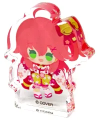 【中古】アクリルスタンド・アクリルパネル さくらみこ 「バーチャルYouTuber ホロライブ ホロライブプロダクション アクリルブロックマスコットmini vol.2」