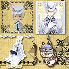 [중고](미사용·미개봉품) 이치 반 쿠지 츠키우타. ~Rabbits Kingdom~ C상 서미즈키 하야 피규어 E상 백토왕국 색지 F상 아크릴 스탠드 G상 고무 마스코트 4점 세트 서리즈키