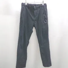 ◇ Θ BEAMS HEART ビームスハート 模様あり ストレートパンツ サイズ表記なし ネイビー系 メンズ E  【1506190013763】