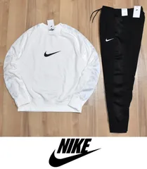 新品 NIKE SWOOSH スウェット 上下セット 2XL DN4465 DN4467 セットアップ 裏毛 ホワイト