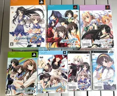 PSPソフトメモリーズオフ 6～T-Wave～・＃5とぎれたフィルム初回限/AfterRain ・NextRelation・それから限定版/他 通常版 まとめ7点