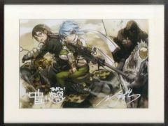 ソードアート・オンライン サイン入り複製原画 - メルカリ