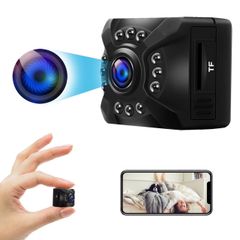 WiFi超小型カメラ 防犯カメラ 高画質 遠隔監視 ベビーモニター ペットカメラ