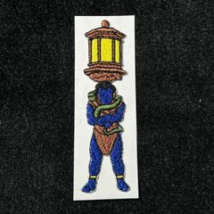 ★刺繍シール／ステッカー　ワッペン★　龍燈鬼（りゅうとうき）