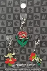 【中古】キーホルダー・マスコット(キャラクター) 669.フラベベ＆670.フラエッテ＆671.フラージェス(すべてあかいはな) 全国ずかんメタルチャーム(3個セット) 「ポケットモンスター」 ポケモンセンター限定