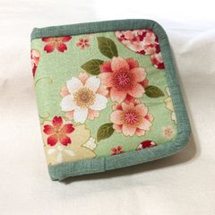 ほっこり手作り布財布☆金口長財布【jun.1】アレキサンダーヘンリー