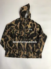STUSSY BEACH SHELL FUR PRINT レオパードヒョウ柄