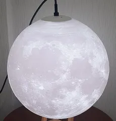 【訳アリ・画像要確認】匠の誠品 月のライトペンダントライト 35cm ケーブル長さ 30cm フランジカバー無し