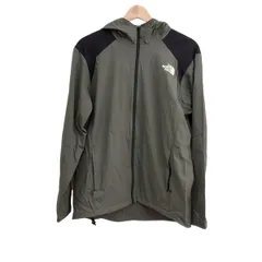 THE NORTH FACE(ノースフェイス) ブルゾン サイズM メンズ美品 - カーキ×黒 長袖/春/秋 - メルカリ