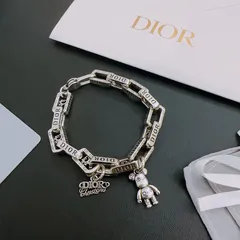 大森元貴着用】Dior 21ss真鍮&カラーストーンブレスレット - アクセサリー