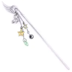 【中古】銀製品・指輪・アクセサリー(キャラクター) 李小狼 くまのぬいぐるみ 一本簪(かんざし) 「カードキャプターさくら」