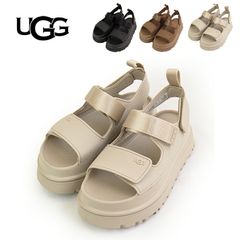 UGG【アグ】 EVAサンダル BLACK GoldenGlow 1152685