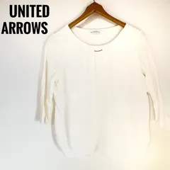 【UNITED ARROWS GREEN LABEL RELAXING】　ユナイテッドアローズ　タックシフォンブラウス　レディース　オフィスカジュアル　ふんわり　フリーサイズ