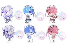 Re：ゼロから始める異世界生活 トレーディングアクリルスタンド ミニキャラver. 全6種セット