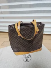 Celine(セリーヌ) マカダム ミニ トートバッグ ブラウン