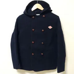 美品✨DANTON ダントン ステンカラーコート ウールコート 黒 DANTON （ダントン） のウールモッサステンカラーコート 送料